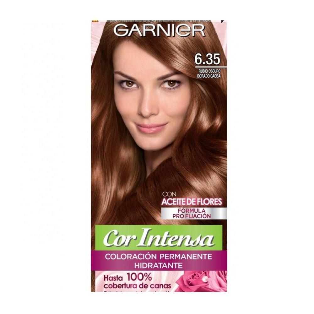 Garnier, Cor Intensa, Tinte permanente Hidratante para Cabello, Tono 6.